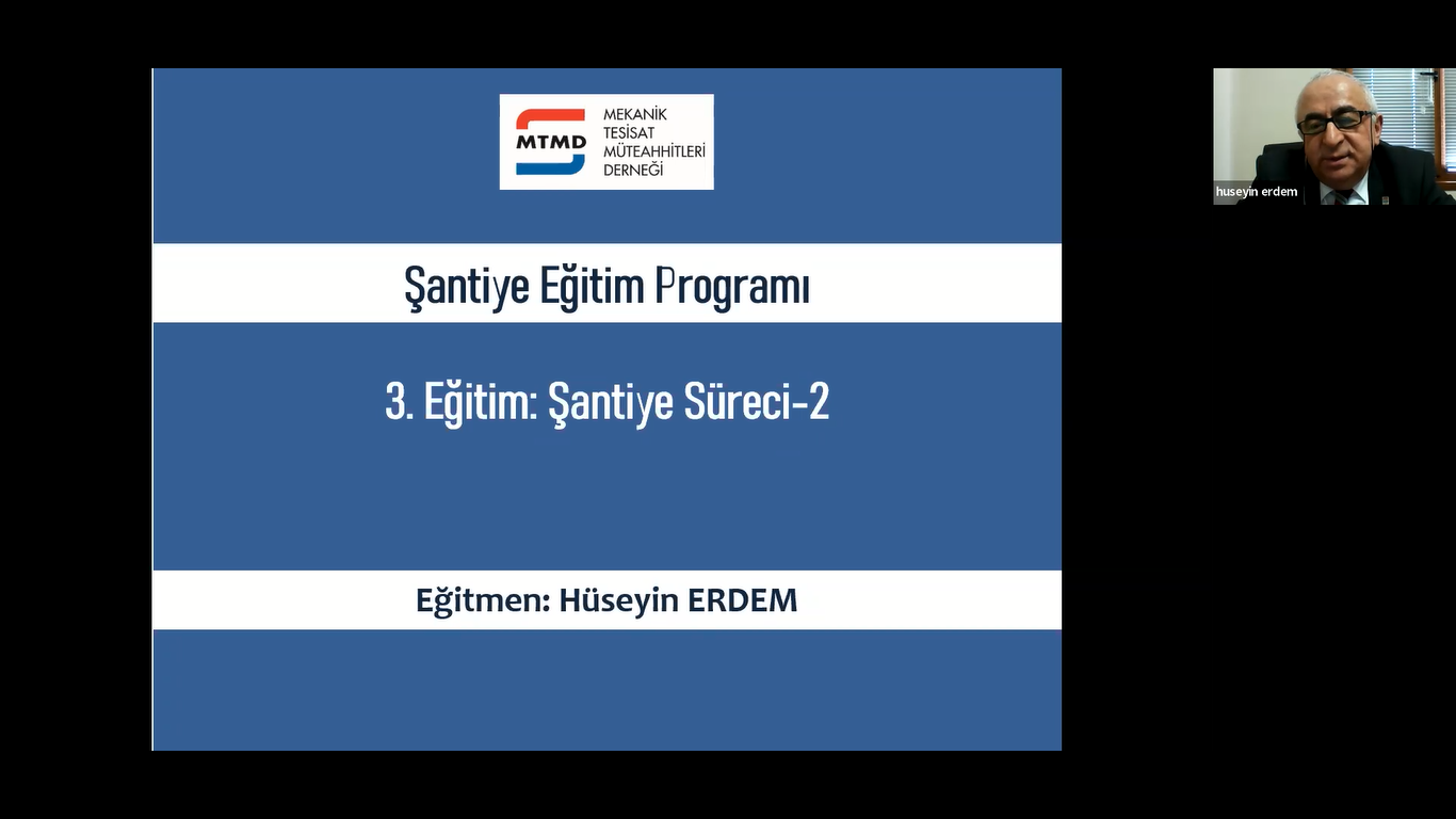 Şantiye Eğitim Programı’nın 3. Eğitimi “Şantiye Süreci 2” Gerçekleşti!
